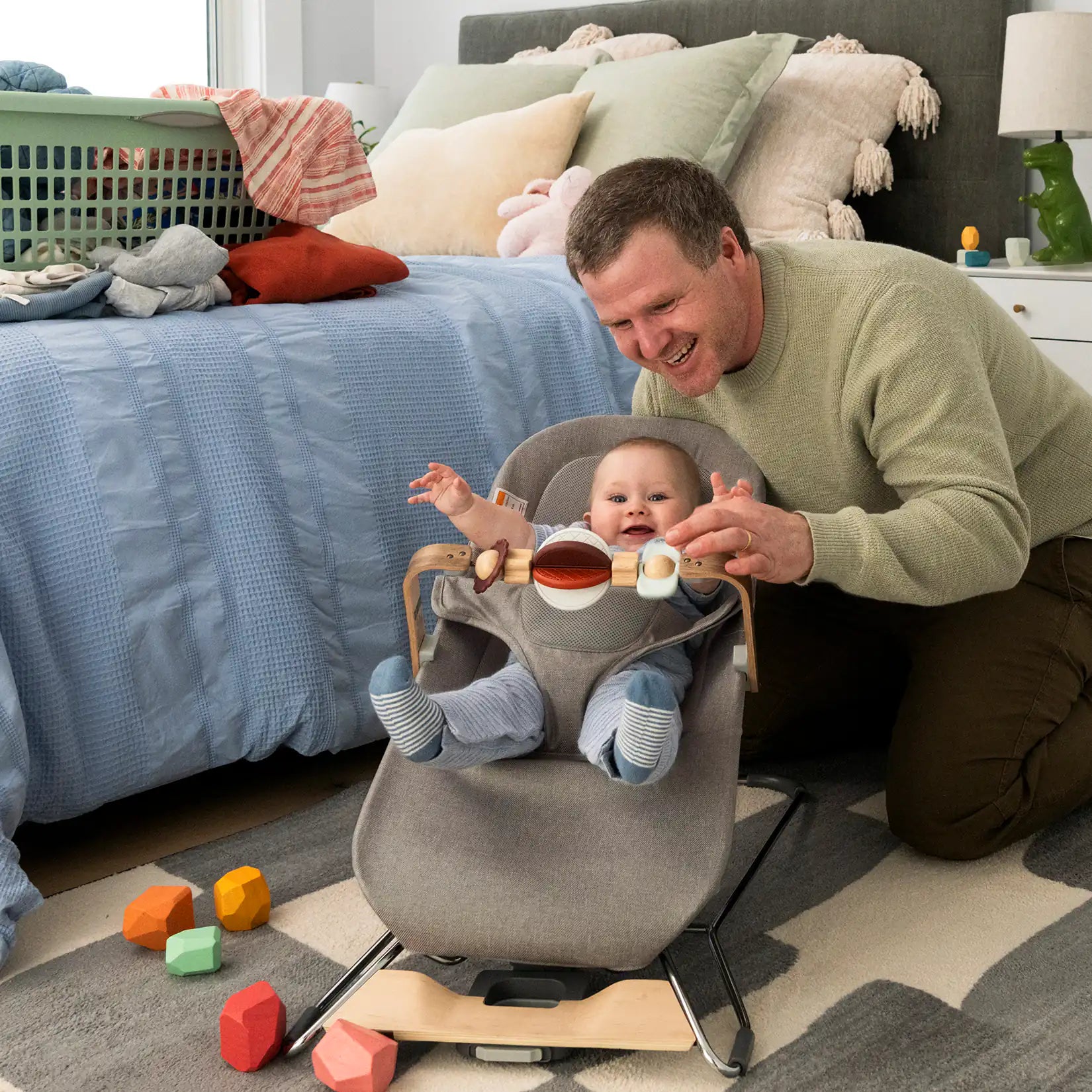 Mira Baby Bouncer 2-in-1